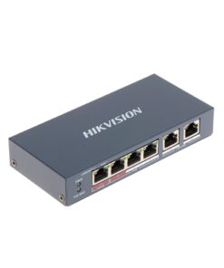 hikvision ds-3e0106hp-e poe switching 4 poe